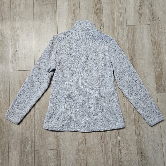 Sunice Stormpack Zip Sweater, Medium, White Peppered - Picture 5 of 11